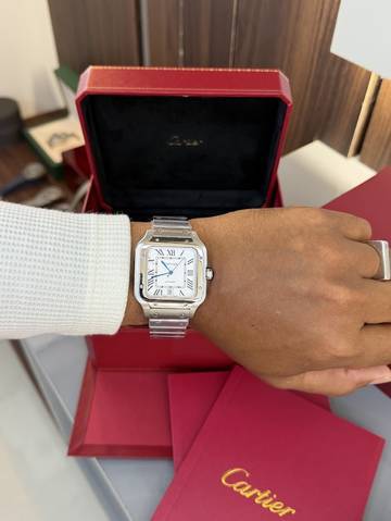 Cartier Santos, foto real do acervo FRC