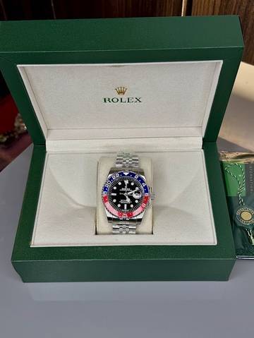 Rolex GMT “Pepsi”, foto real do acervo FRC